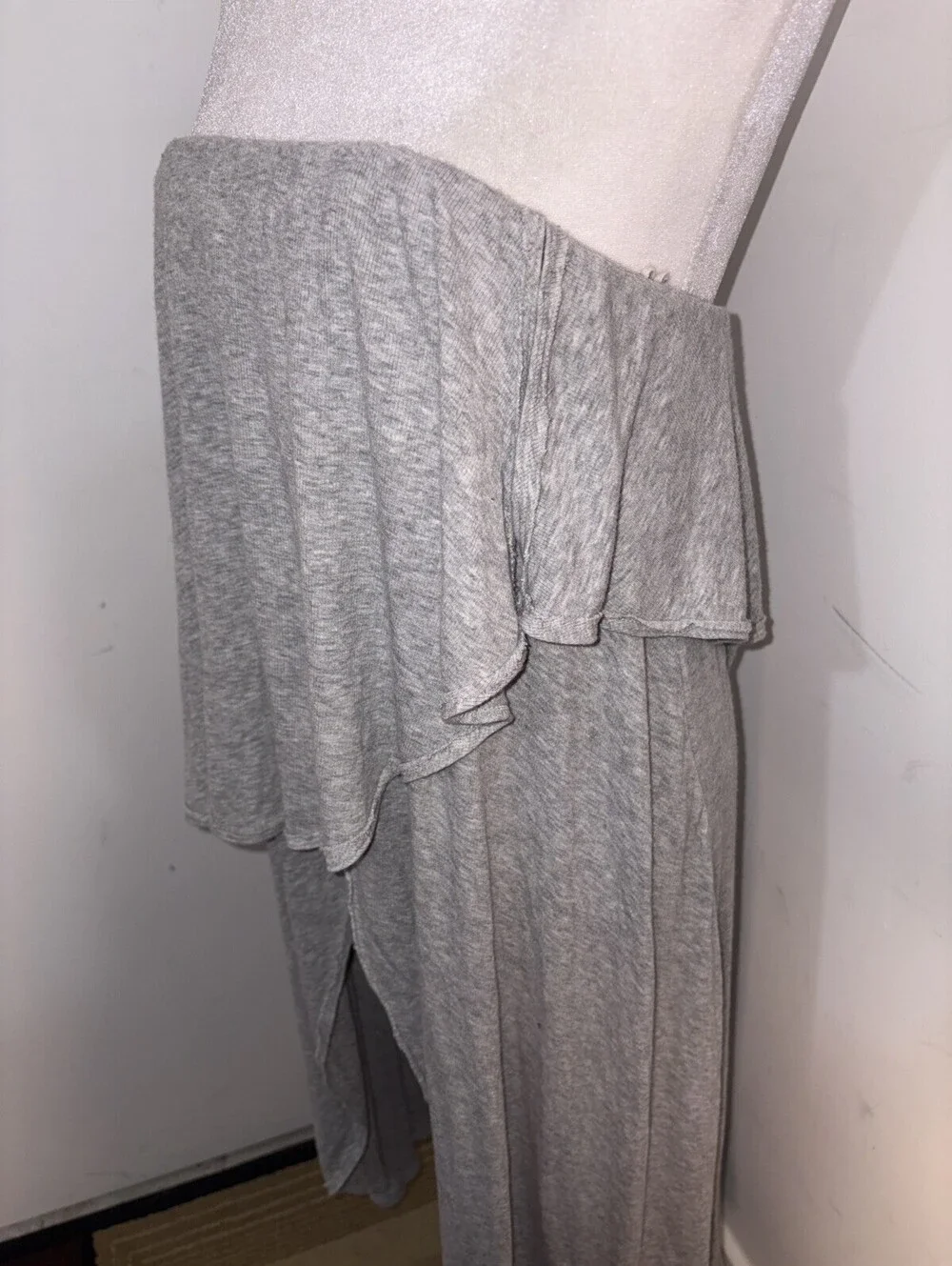New Free People Layered Wrap Ruffle Maxi Skirt Medium